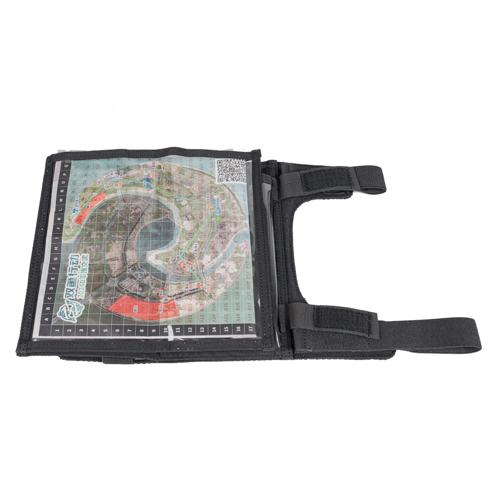 Funda táctica para brazo Airsoft QB con soporte mapa y móvil - imagen 5