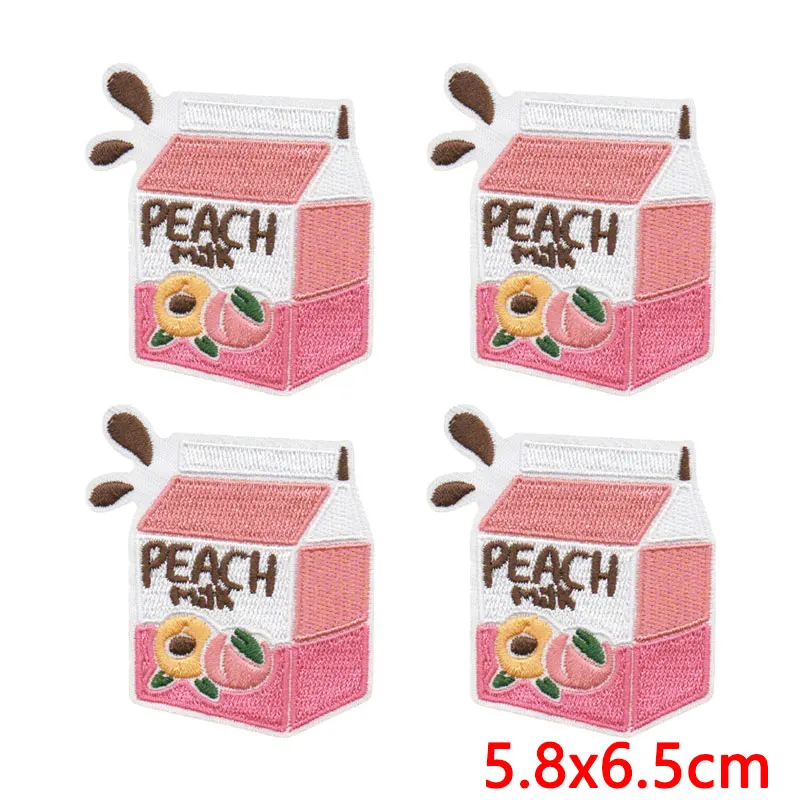 Parche termoadhesivo bordado estilo pastel con slogan y conejo - imagen 4