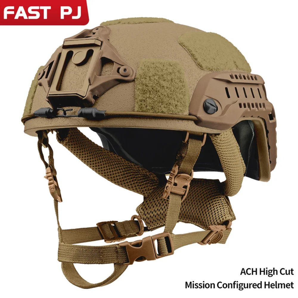 Casco balístico ACH de aramida para airsoft y paintball táctico - imagen 2