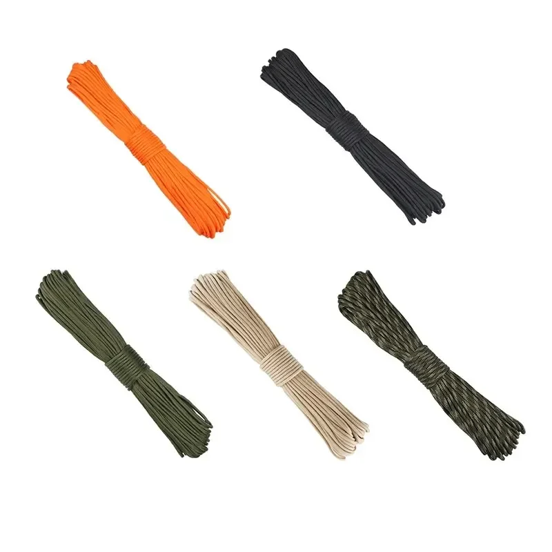 Cuerda tipo paracord táctica para supervivencia y camping outdoor - imagen 5