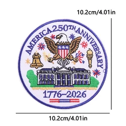 Parche bordado bandera americana patriótico para uniformes y MOLLE