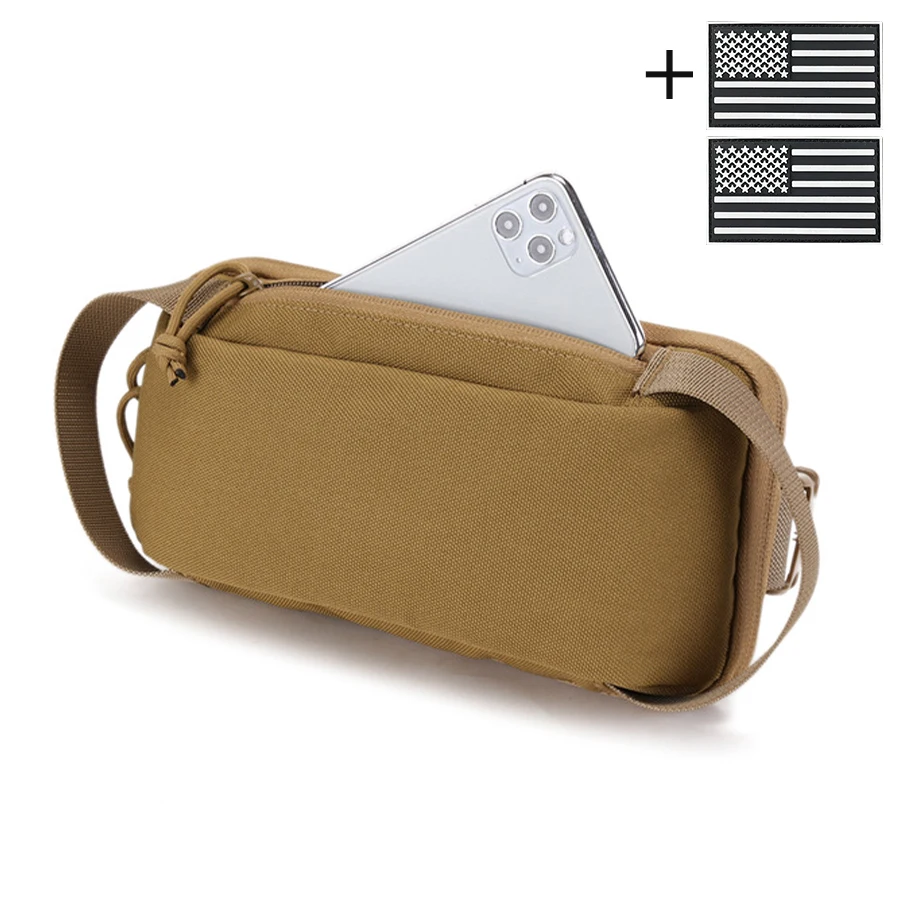 Bolsa de pecho táctica riñonera aire libre resistente al desgaste
