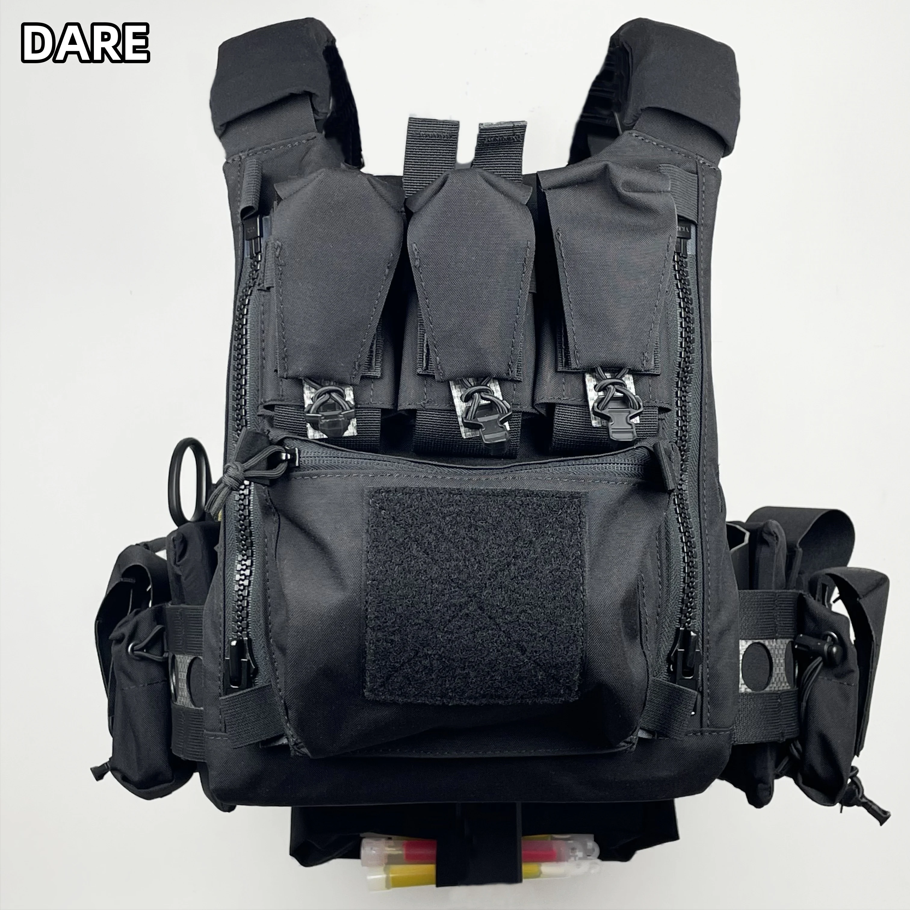 Chaleco táctico FCPC V5 portaplacas MOLLE para airsoft de caza - imagen 4