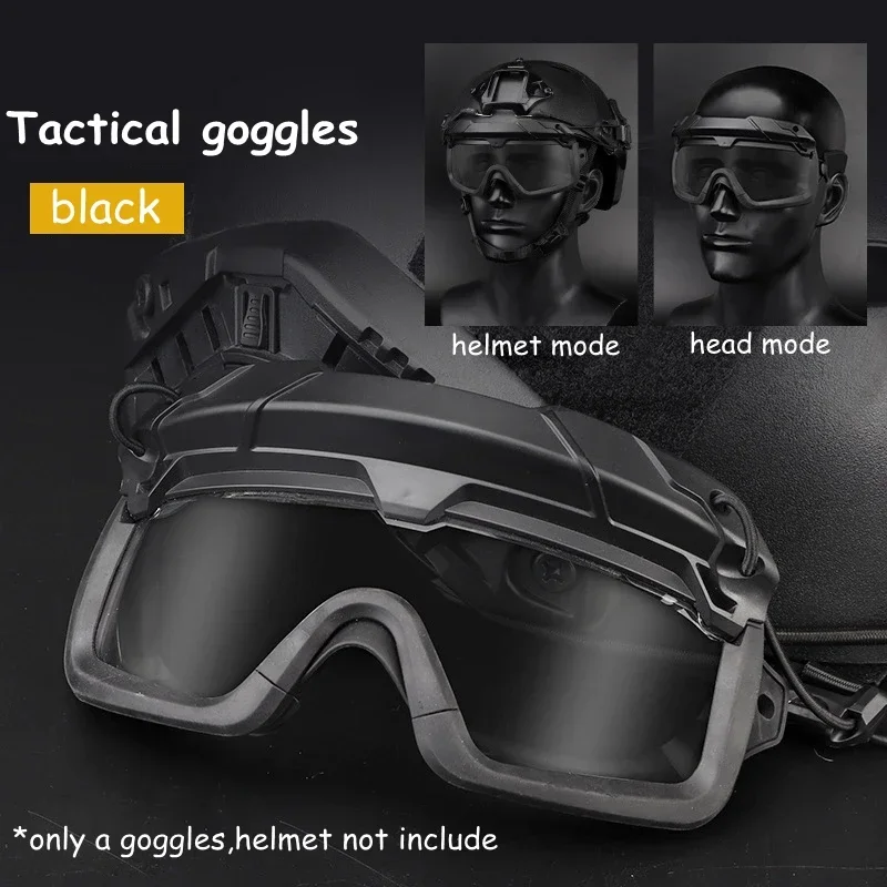 Gafas tácticas antivaho Airsoft y Paintball – Protección ocular resistente