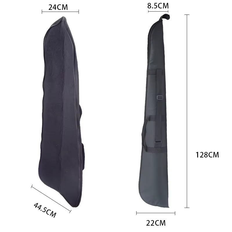 Funda de cuero acolchada para rifle de caza – transporte al aire libre