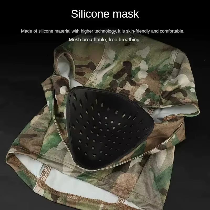 Máscara táctica integral – Protección facial para airsoft y paintball - imagen 2