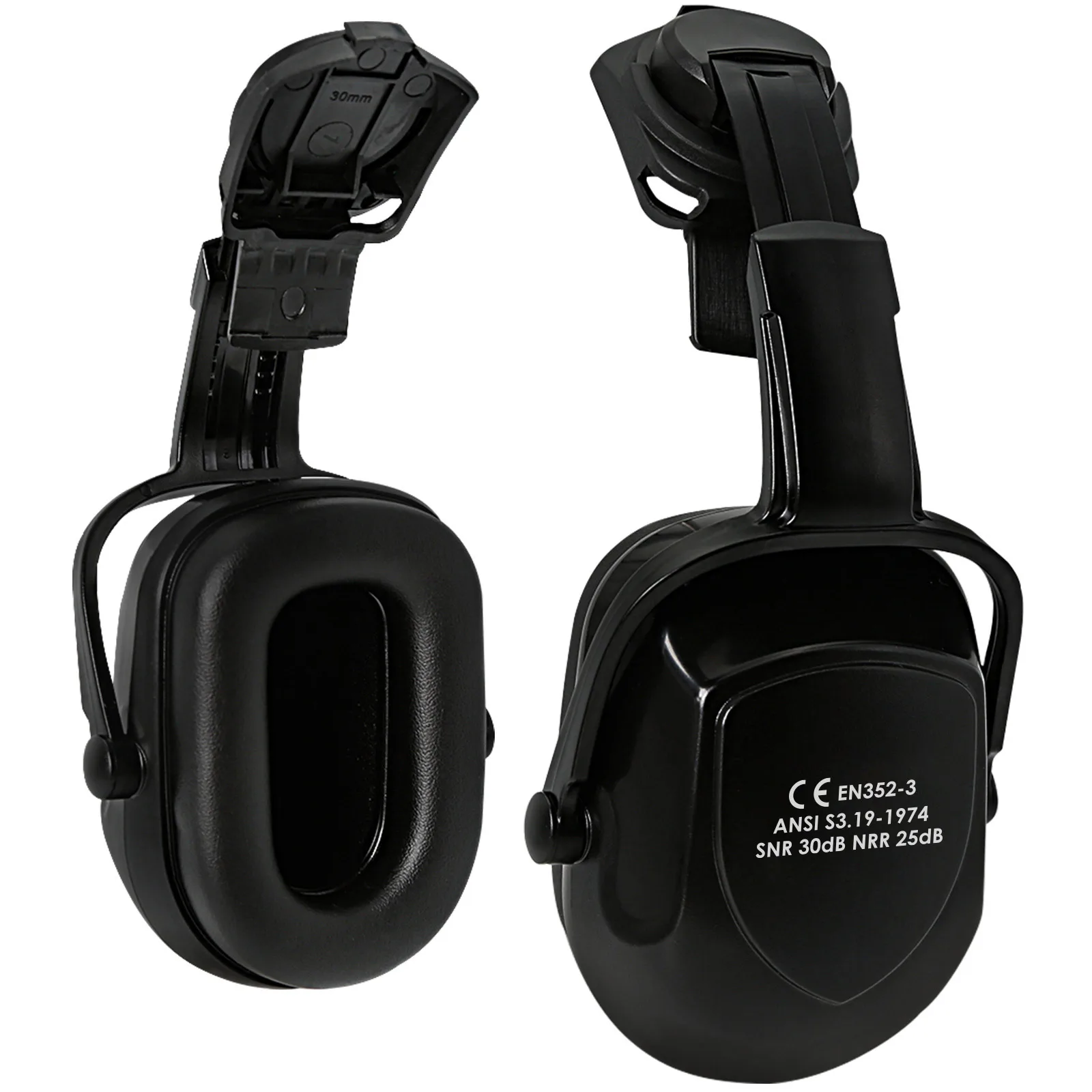 Orejeras protectoras antitrueno para casco – CE profesional - imagen 4