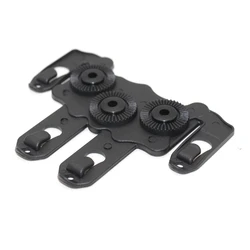 Plataforma táctica MOLLE para funda de pistola, sujeción rápida