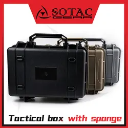 SOTAC-GEAR caja impermeable táctica a prueba de golpes para rifles
