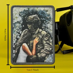 Parche táctico militar – Insignia velcro para brazalete o mochila