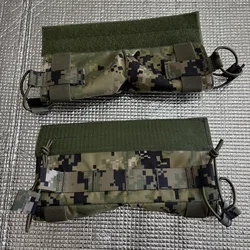 Riñonera táctica con bolsa colgante inferior y sistema horizontal