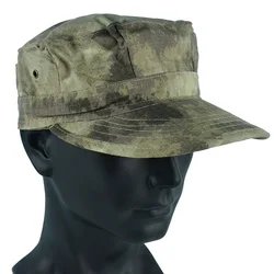 Sombrero táctico octogonal de algodón con protección solar