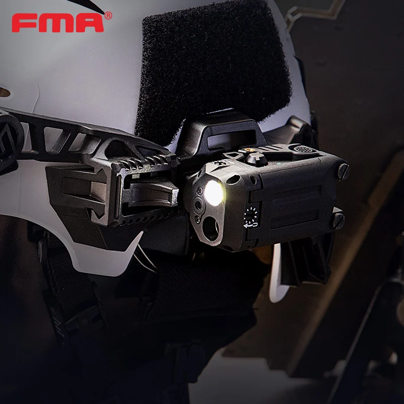 FMA linterna táctica exterior LED y láser IR para montaje bajo cañón - imagen 3