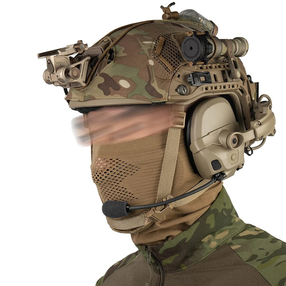 Venom V1 Pasamontañas táctico transpirable de media cara para casco - imagen 3