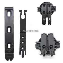 Clip portacargador Kydex MOLLE-LOK para cinturón táctico