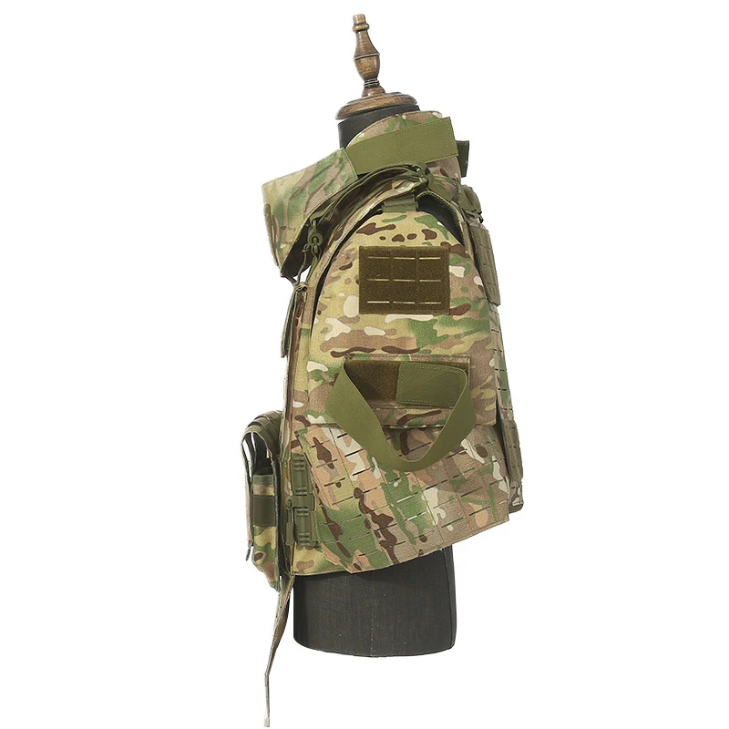 Chaleco táctico de protección completa con corte láser Oxford - imagen 5