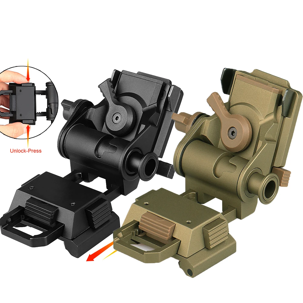 Adaptador montaje casco visión nocturna PVS14 cola de milano G24 - imagen 4