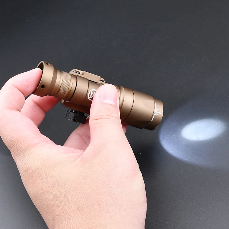 WADSN Linterna Táctica LED Mini Scout Compatible Riel Picatinny - imagen 3