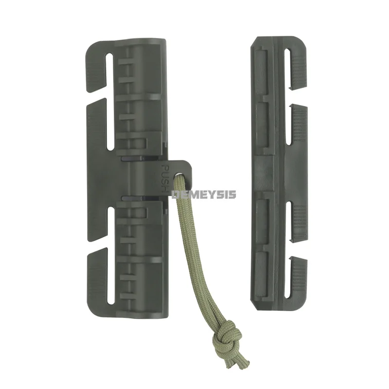 Hebillas liberación rápida chaleco táctico, cierre lateral - imagen 3