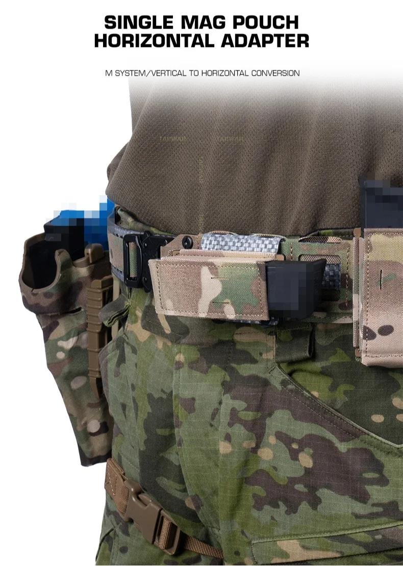 Adaptador MOLLE horizontal para cargador individual