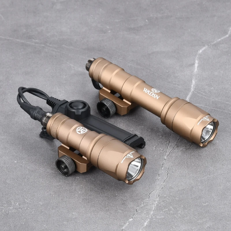 WADSN Linterna táctica LED de metal para riel Picatinny - imagen 3