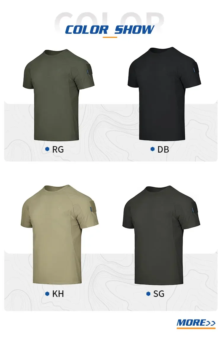 Camiseta deportiva Emersongear Blue Label Tide en uso