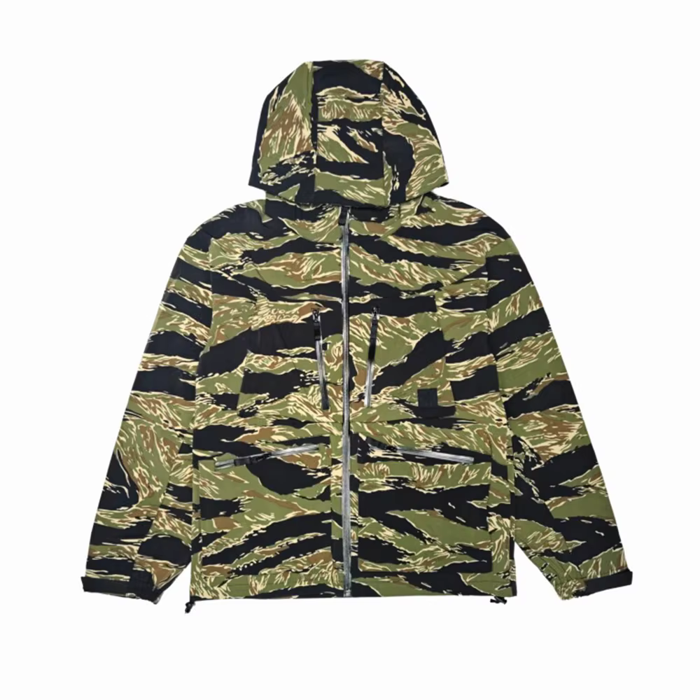 Chaqueta táctica impermeable ripstop camuflaje de combate hombre - imagen 5