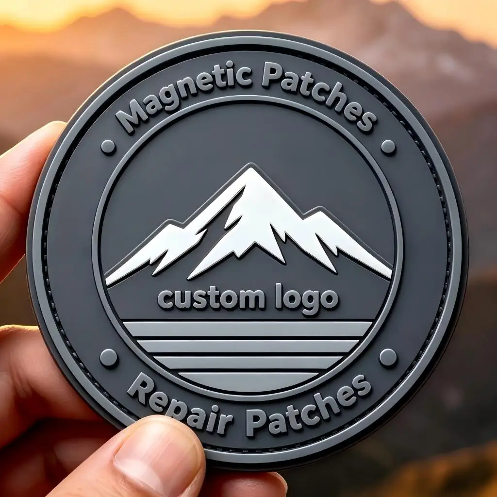 Parche táctico 3D de PVC y caucho, personalizable para chaleco - imagen 3