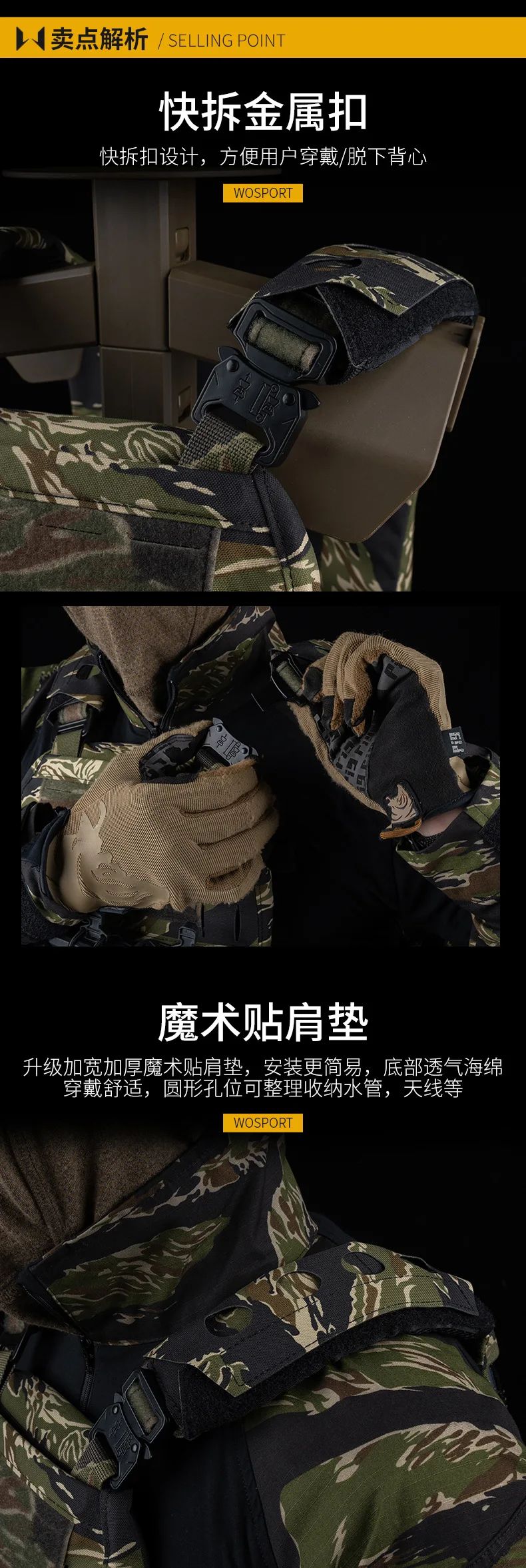 Detalle del camuflaje