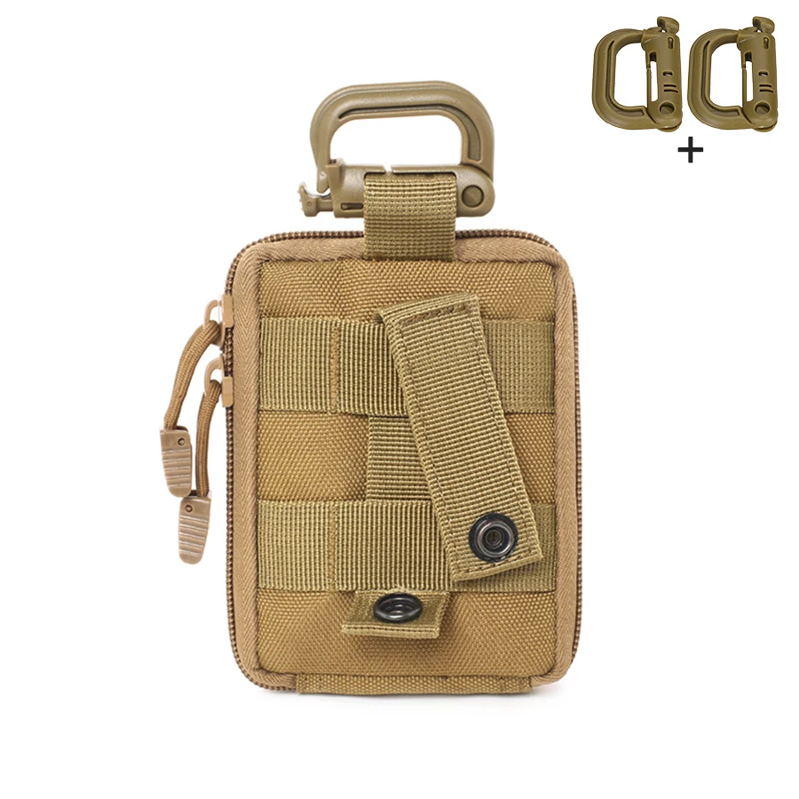 Riñonera táctica MOLLE con sistema Magic Sticky y doble cremallera - imagen 2