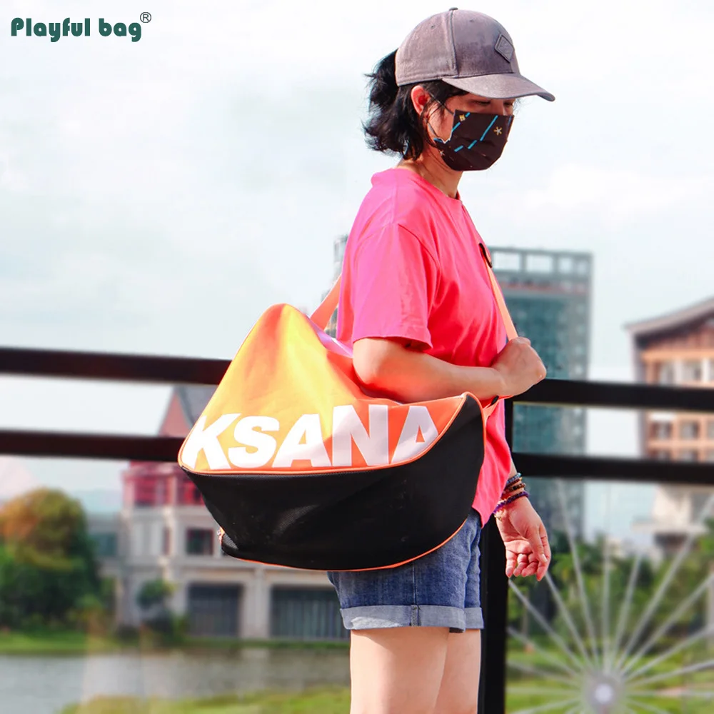 Bolsa triangular para patines y zapatos de patinaje naranja - imagen 5