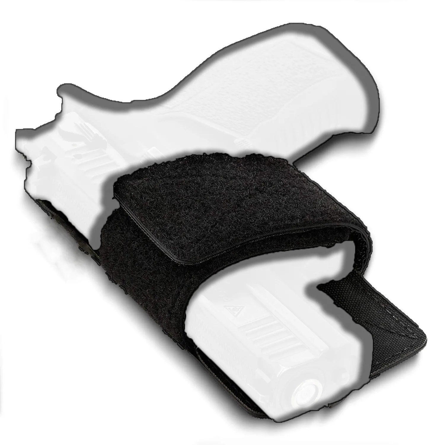 Funda táctica pistola nylon liberación rápida velcro oculta - imagen 3
