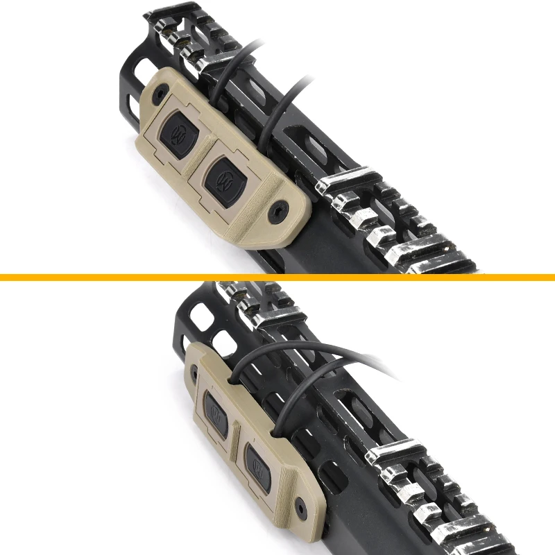 WADSN soporte interruptor linterna táctica para riel M-LOK Mod botón - imagen 5
