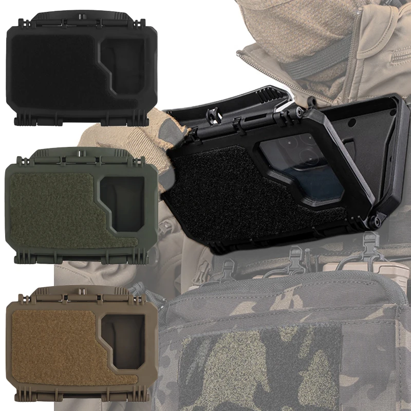 Funda táctica MOLLE universal para teléfono móvil con soporte - imagen 3