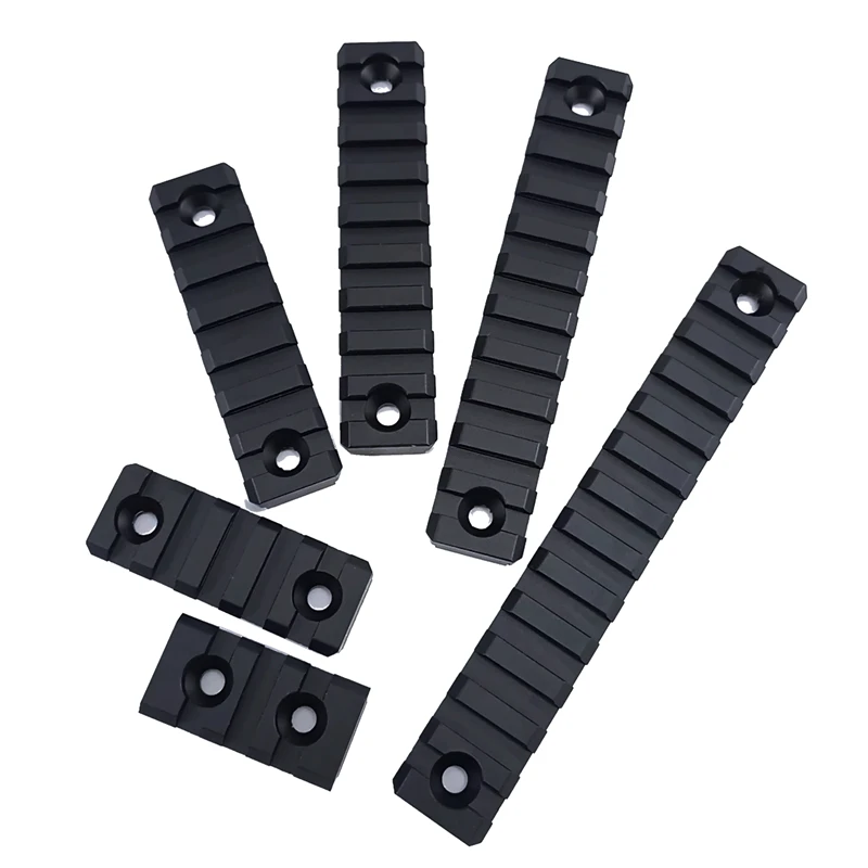 Adaptador Keymod a Picatinny M4/HK416 de aluminio anodizado negro - imagen 2
