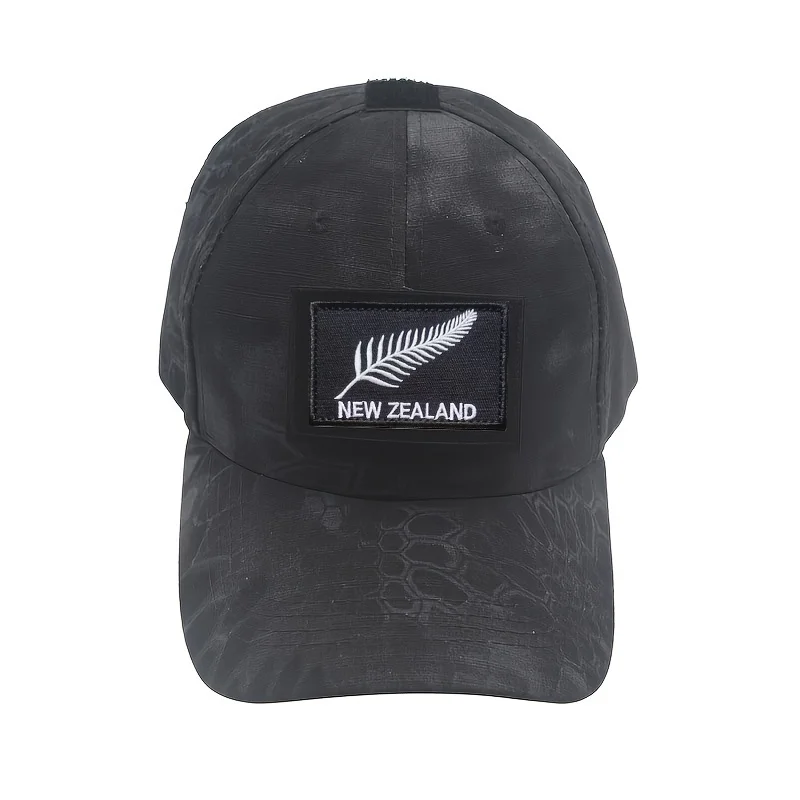 Parche táctico MOLLE Velcro bordado bandera helecho plateado NZ - imagen 4