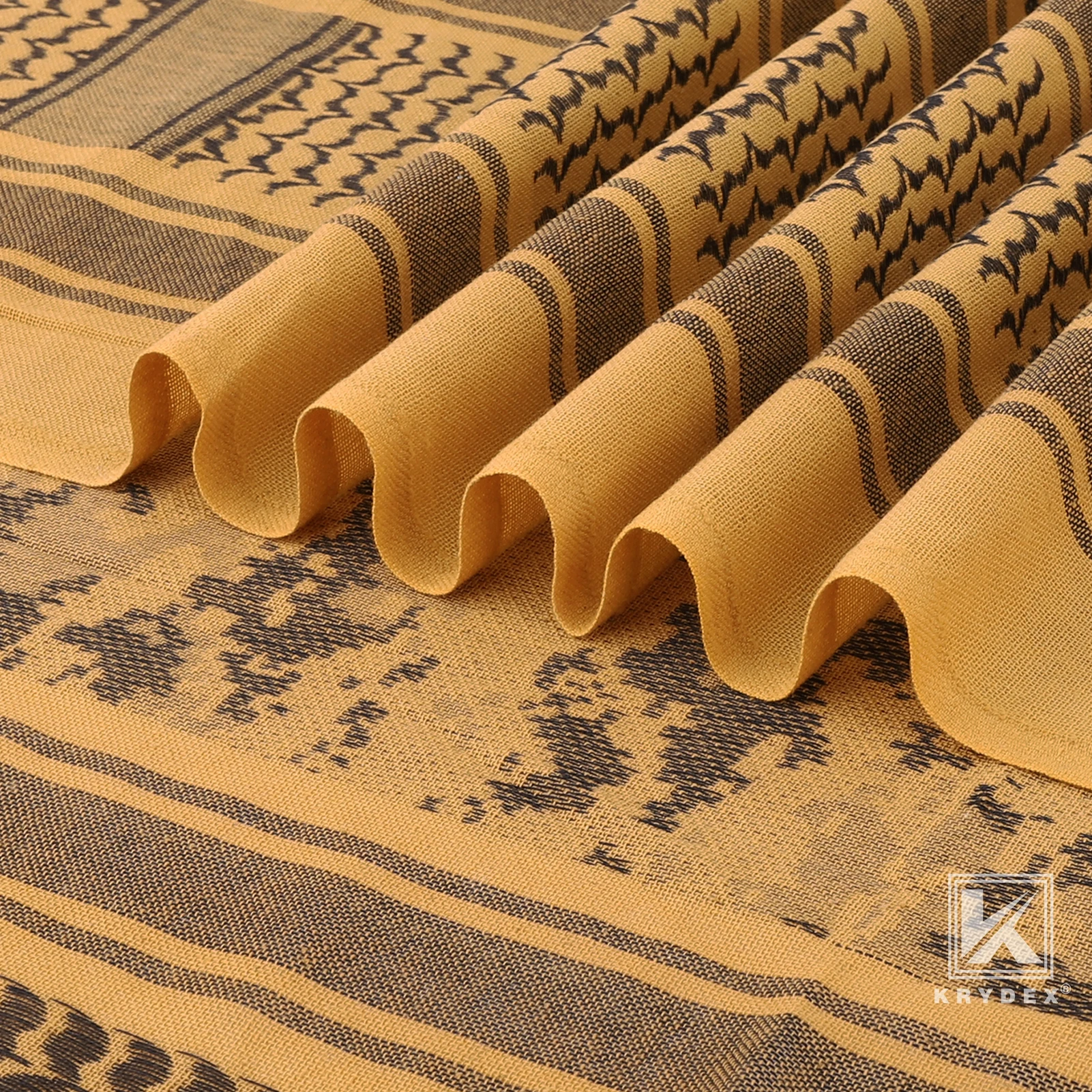 KRYDEX Keffiyeh táctica de algodón para cuello y cabeza - imagen 4