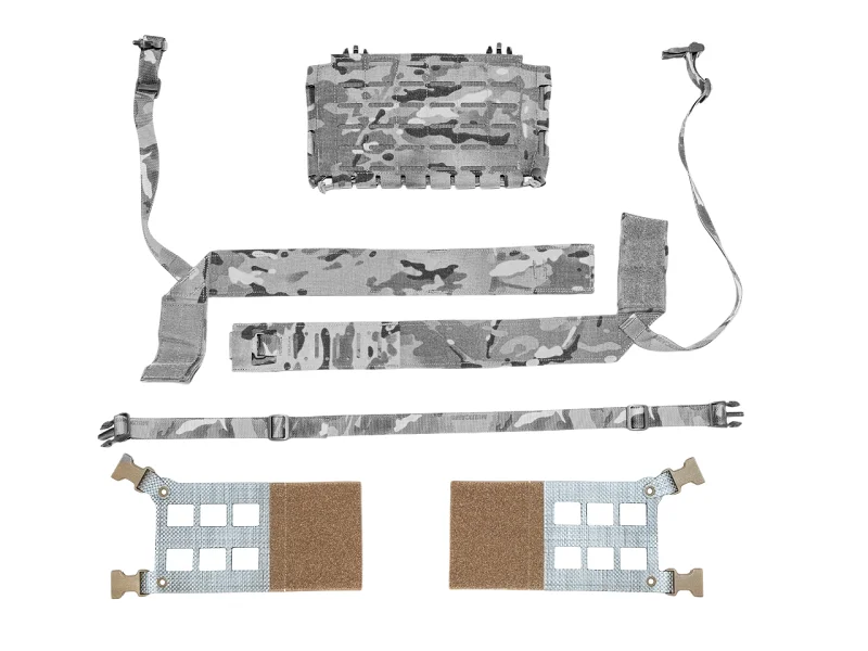 Adaptador de panel triple y sistema de expansión