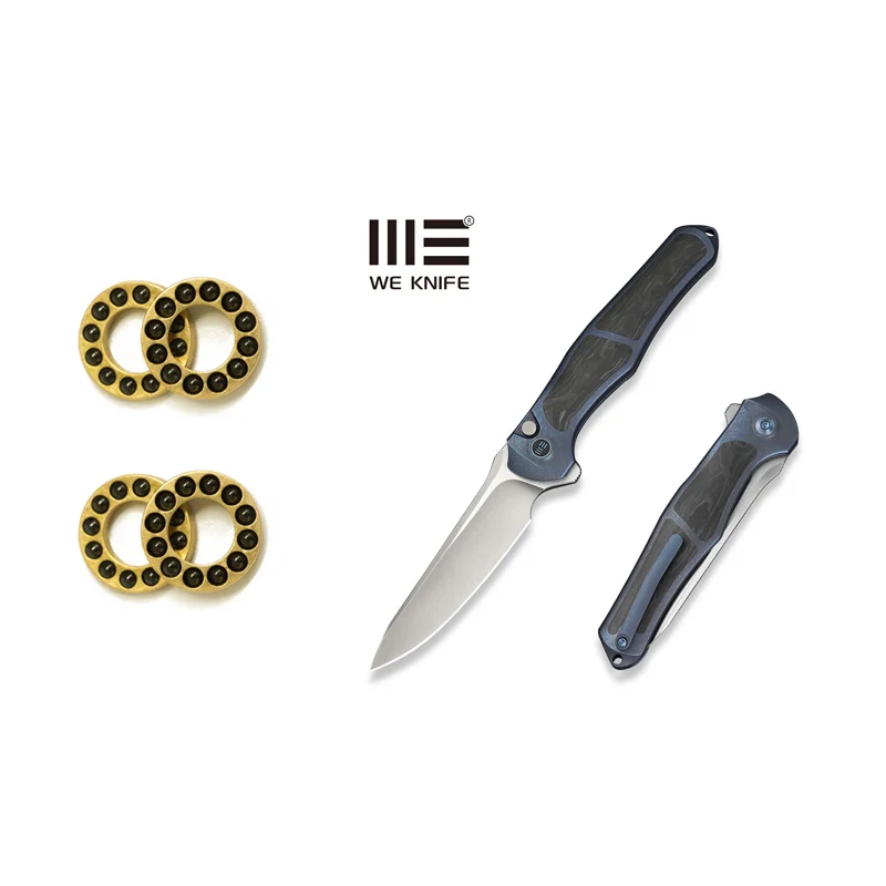 WE cuchillo táctico plegable apertura rápida rodamientos cerámicos - imagen 4