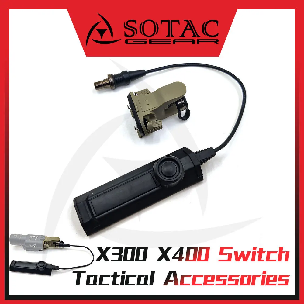SOTAC GEAR Interruptor de Presión Remoto Táctico para Picatinny