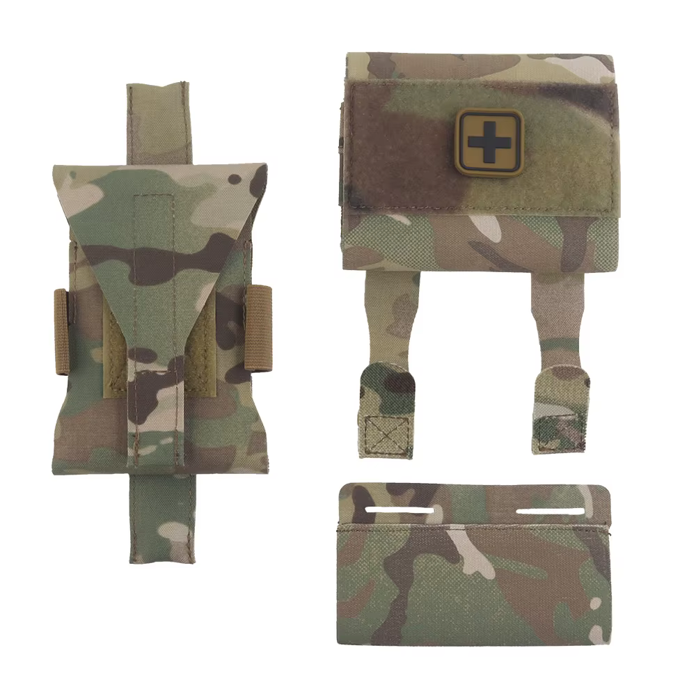 Bolsa táctica IFAK MOLLE – Kit primeros auxilios supervivencia - imagen 2