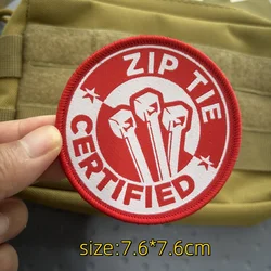 Parche morale con velcro bordado – Brazalete militar tactico