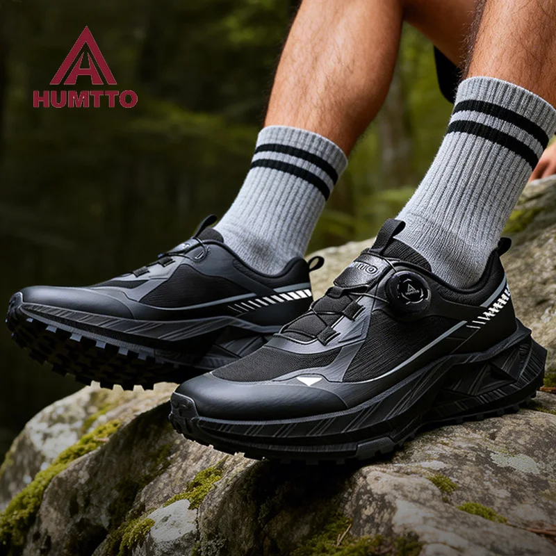 HUMTTO Zapatillas de trekking tácticas para senderismo hombre - imagen 2