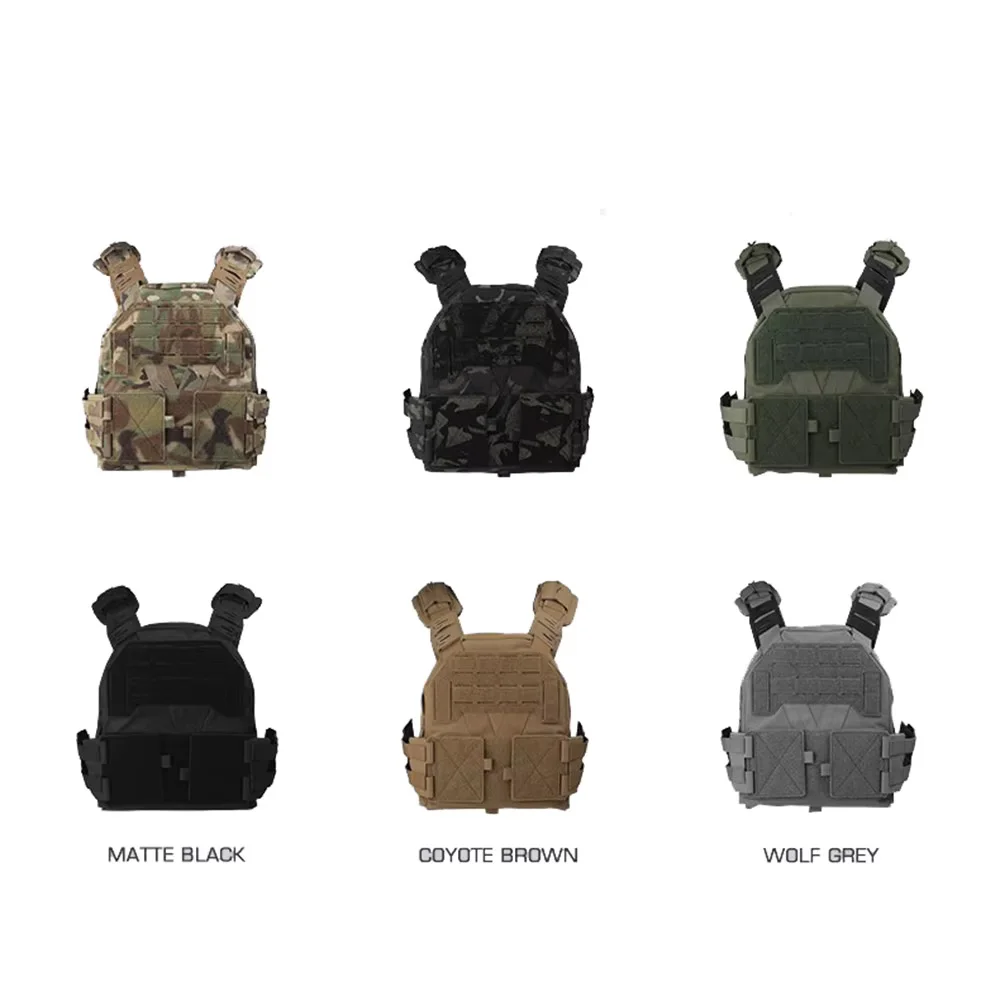 KZ Chaleco táctico ligero plate carrier MOLLE con liberación rápida - imagen 4