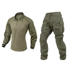 DMGEAR G3 Pantalón táctico cargo con rodilleras para outdoor