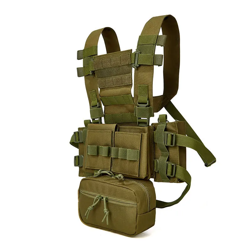 MK3 Tan Verde chaleco táctico rig micro para revistas M4 y AK - imagen 4