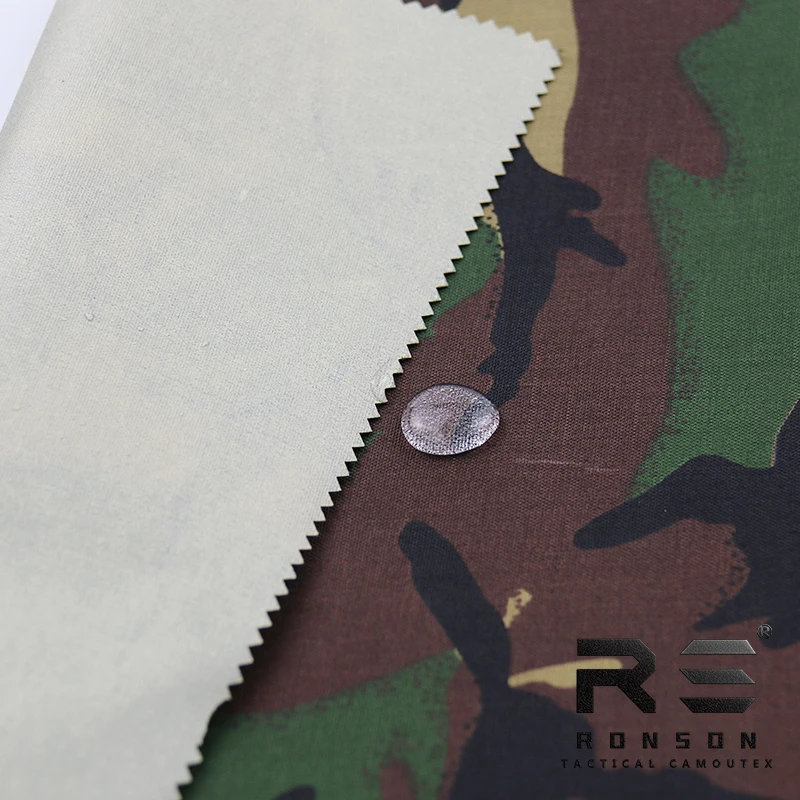 Tela táctica camuflaje DPM nailon Oxford para chaleco y bolso - imagen 2