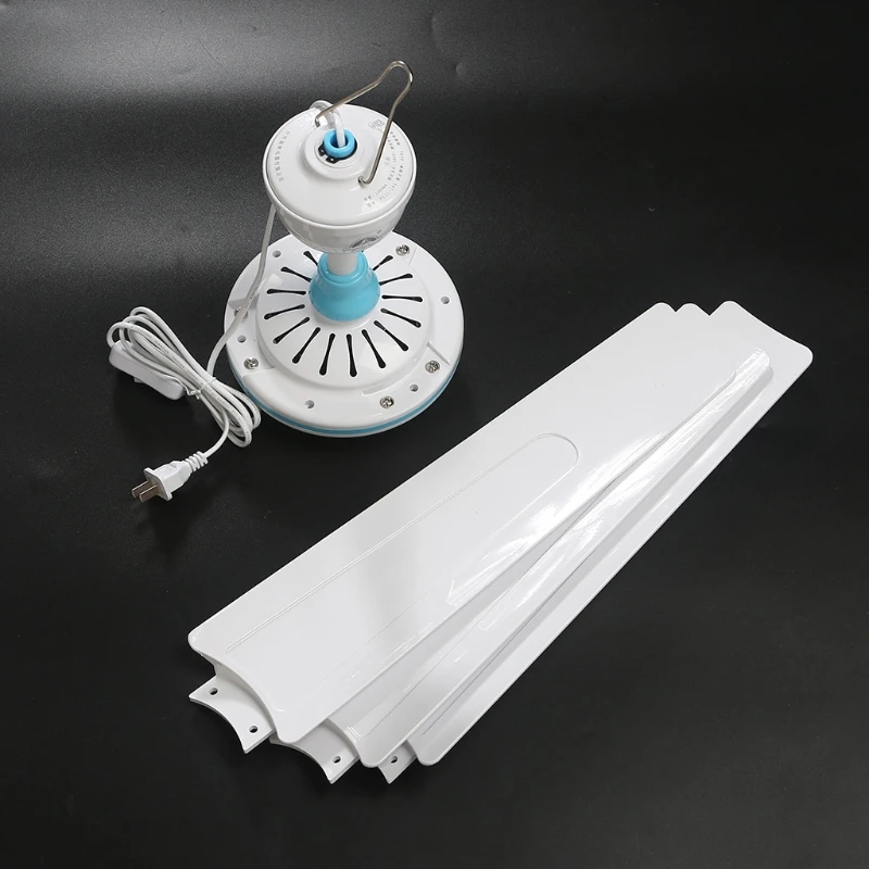 Ventilador de techo de 60 cm con aspas blancas