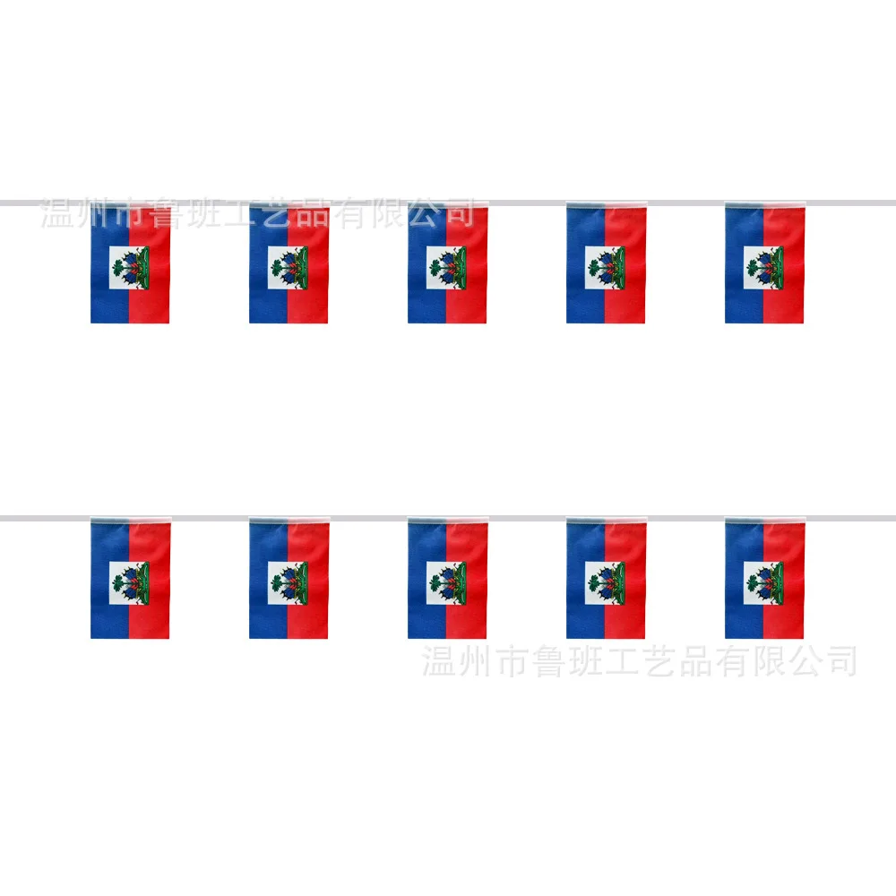 Banderines de Haití para decoración de fiestas y festivales - imagen 2