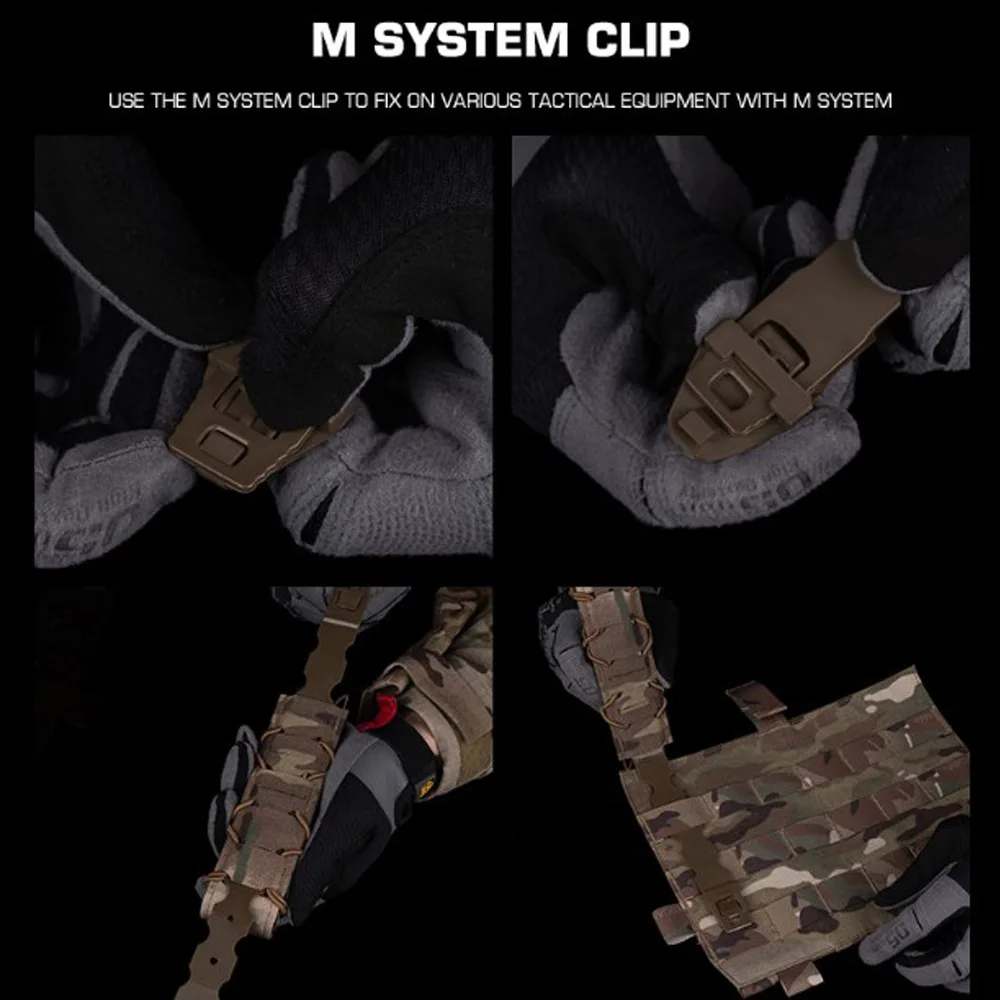 Tiger Mag V2 Gen – Riñonera MOLLE táctica para MP5/MP7 9mm/.45 - imagen 3